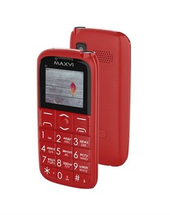 Мобильный телефон B7 Red Maxvi