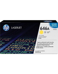 Картридж для принтера LaserJet 646A CF032A Hp