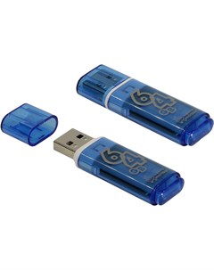 USB Flash Glossy Blue 64GB SB64GBGS B Smart buy