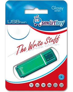 USB Flash Glossy Green 16GB SB16GBGS G Smart buy