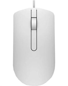 Мышь Optical Mouse MS116 белый 570 AAIP Dell