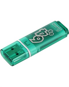 USB Flash Glossy Green 64GB SB64GBGS G Smart buy