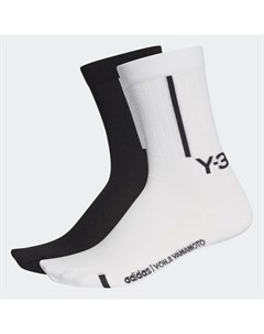 Две пары носков Y 3 Crew by Adidas