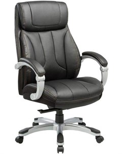 Офисное кресло T 9921 BLACK рец кожа кожзам черный 480975 Пластик