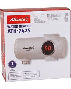 Проточный водонагреватель ATH 7423 с душем Atlanta