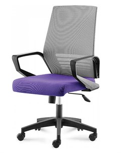 Офисное кресло Эрго Black LB фиолетовый Woodcraft