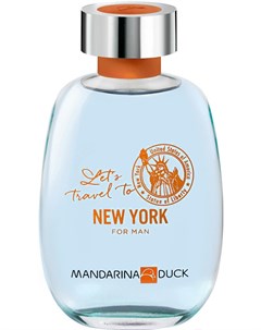 Туалетная вода Let s Travel To New York 100мл Mandarina duck