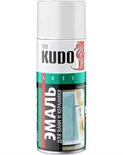 Краска эмаль Эмаль для ванн 520мл белый Kudo