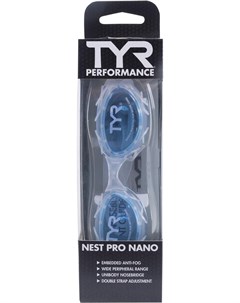 Очки для плавания Nest Pro голубой LGNST 420 Tyr