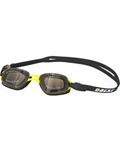 Очки для плавания HJ 14 черный желтый Dobest