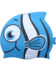 Шапочка для плавания Рыбка YS10 синий Dobest