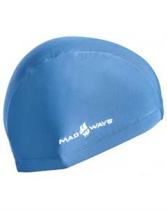 Шапочка для плавания Adult Lycra 17W голубой Mad wave