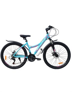 Велосипед 6930M 26 р 16 голубой розовый Greenway