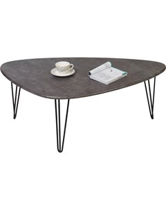 Журнальный столик Престон серый бетон Калифорния мебель