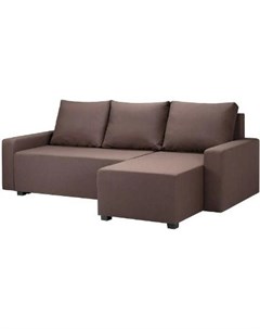 Угловой диван Гиммарп коричневый Ikea