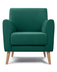 Кресло Оденс Velvet Emerald Woodcraft
