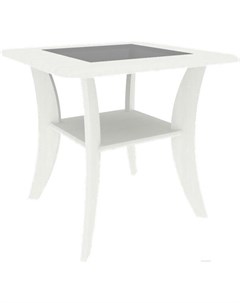 Журнальный столик Лотос 3 ясень белый Кортекс-мебель