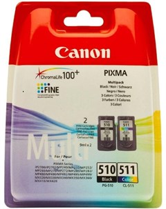 Картридж для принтера и МФУ Струйный PG 510 CL 511 2970B010 Canon