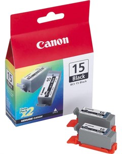 Картридж для струйного принтера BCI 15Bk 8190A002 Canon