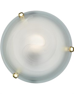Потолочный светильник 153 K золото SN 104 св к DUNA стекло E27 2 60Вт D300 Sonex