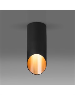 Накладной светильник DLN114 GU10 черный золото Elektrostandard