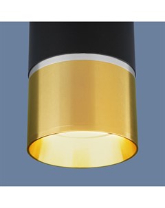 Накладной светильник DLN106 GU10 черный золото Elektrostandard