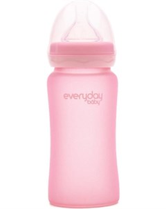 Товары для кормления пустышки Стеклянная бутылочка поильник с трубочкой с защитным силиконовым покры Everyday baby