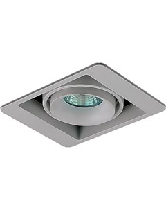 Встраиваемый точечный светильник DL18615 01WW SQ Silver Grey Black Donolux