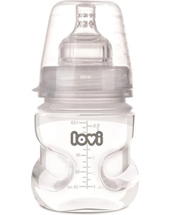 Бутылочка для кормления Lovi Medical 150 мл с пустышкой Lovi Buddy Bear 0204exp Canpol