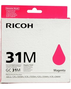 Картридж для принтера и МФУ GC 31M Ricoh