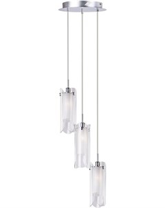 Подвесной светильник Cветильник Modern Foglia подвесной хром 3хE14 коллекция MOD 036 Benetti