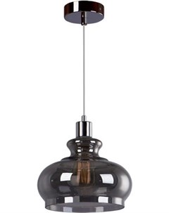 Подвесной светильник Cветильник Modern Fusione подвесной серый дымчатый 1xE27 коллекция MOD 022 Benetti