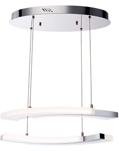 Подвесной светильник Светодиодный светильник LED Geometria хром 40Вт 3000K 2640 Lm коллекция LED 010 Benetti