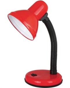 Настольная лампа UF 301P С04 красный 12898 Ultraflash