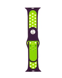 Сменный ремешок и браслет для Watch 42 44mm Sport AW44 SP01 Dark Purple Fluorescent Yellow Evolution