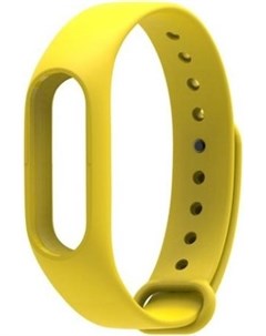 Сменный браслет для Mi band 2 желтый 4063 Miru