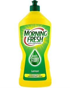 Средство для мытья посуды Лимон 900мл Morning fresh