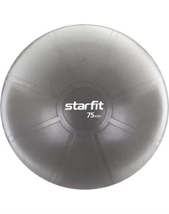 Фитбол гладкий PRO GB 107 75 см серый Starfit