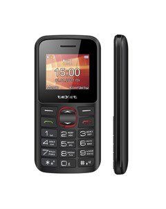 Мобильный телефон tm b315 черный Texet
