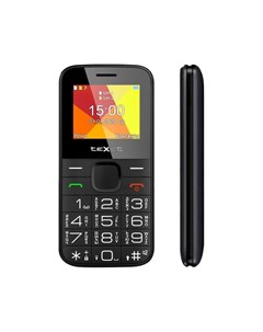 Мобильный телефон tm b201 черный Texet