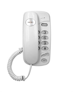 Проводной телефон tx 238 белый Texet
