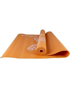 Коврик для йоги и фитнеса AYM01PIC оранжевый рисунком Atemi