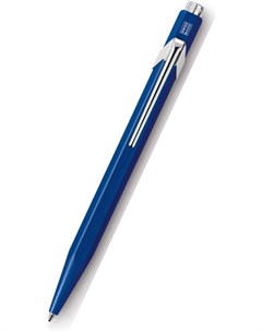 Ручка шариковая Office Classic M синие чернила коробка Sapphire Blue 849 150_MTLGB Carandache