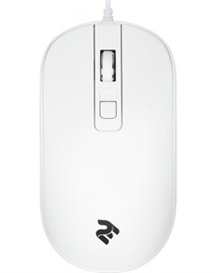 Мышь MF110 USB White 2e