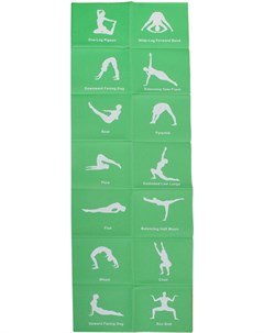 Коврик для йоги и фитнеса 173x61x0 4 см BF YM06 Green Body form