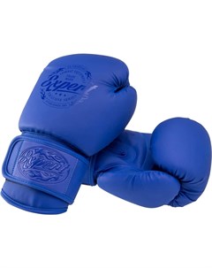 Боксерские перчатки BGS V010 10 Oz синий Fight expert