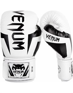Боксерские перчатки Elite Boxing Gloves 12 oz черный белый VE 0984 210 WB 12 00 Venum