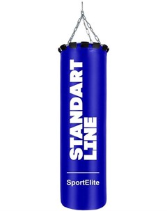 Боксерский мешок Standart line 100 см d 30 35 кг синий SL 35B Sport elite