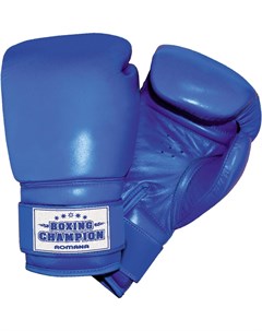 Боксерские перчатки 6 Oz ДМФ МК 01 70 04 синий СГ000002832 Romana