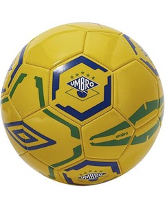 Футбольный мяч Brazil 2018 Flag Supporter Ball р 5 Yellow Blue Green Umbro